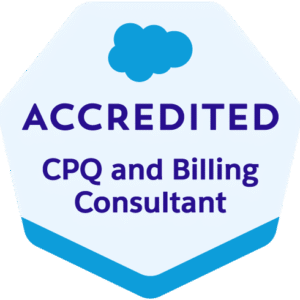 CPQ and Billing Consultant Accredited Professional