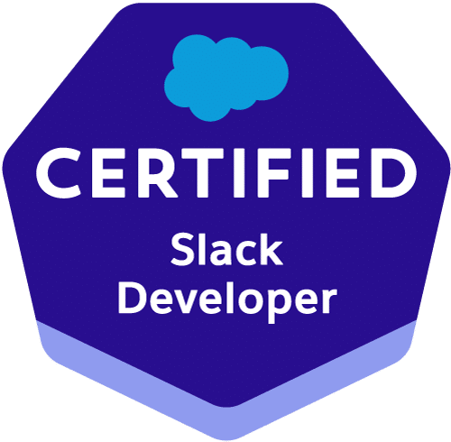 Salesforce Certified Slack Developer