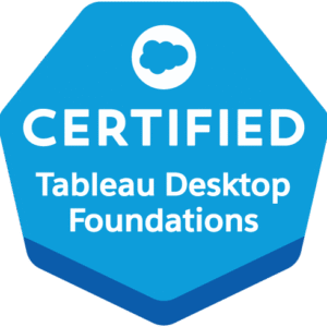 Salesforce Certified Tableau Desktop Foundations
