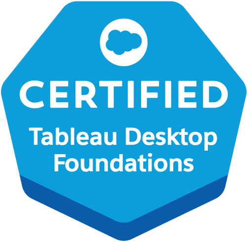 Salesforce Certified Tableau Desktop Foundations